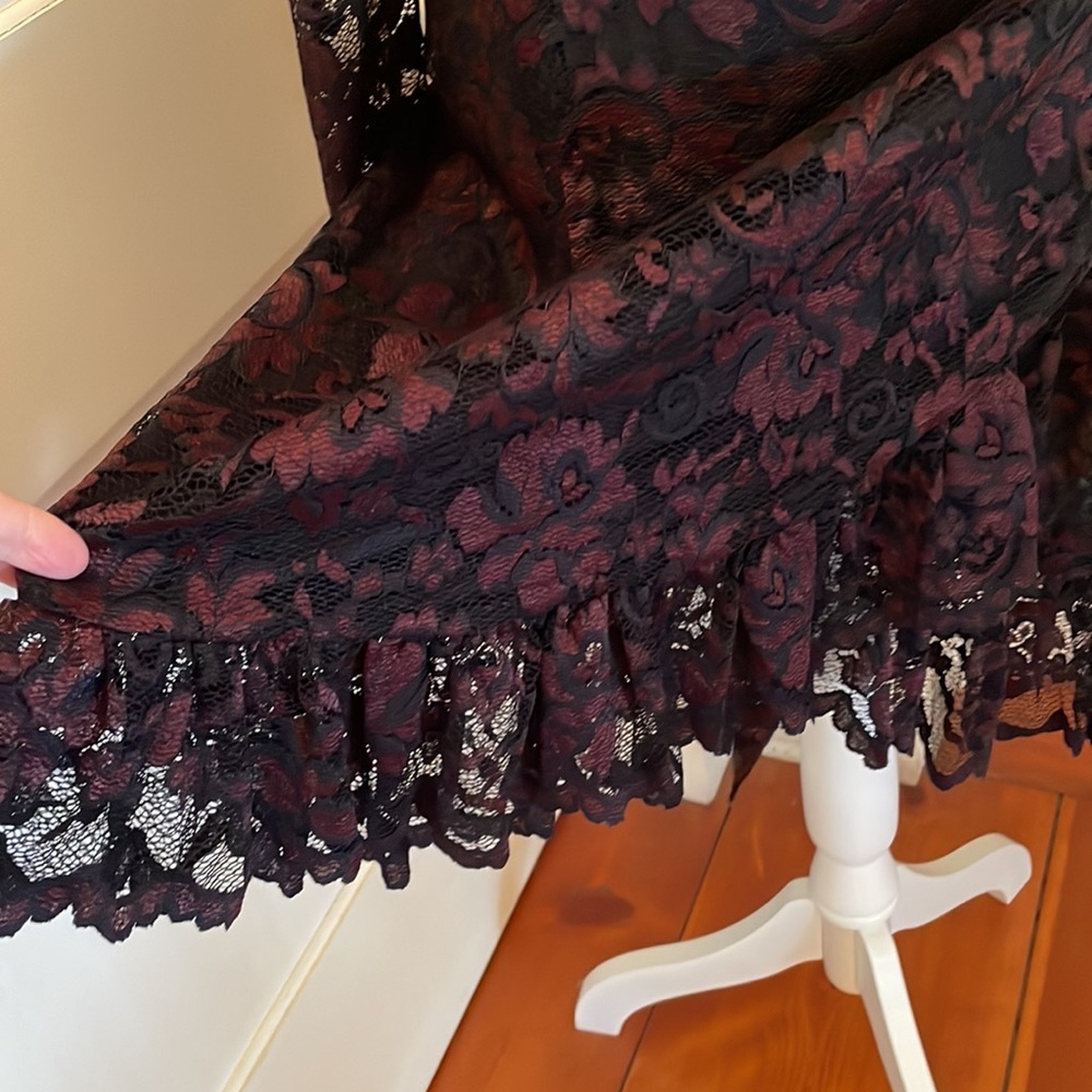 Ganni Lace Wrap Dress - Picture 10 of 10